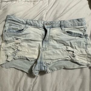 Arizona Jean Co. Ripped Jean Shorts
